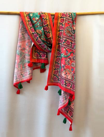 Indian maxi scarf "Shivaya"